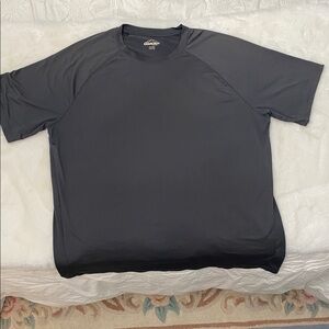 Glacier Performance Short Sleeve Crew Tee - Charcoal